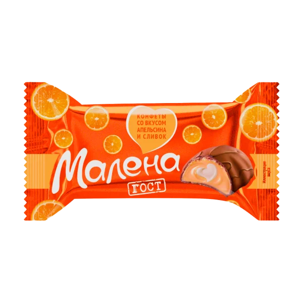 МАЛЕНА со вкусом апельсина и сливок, 1 кг
