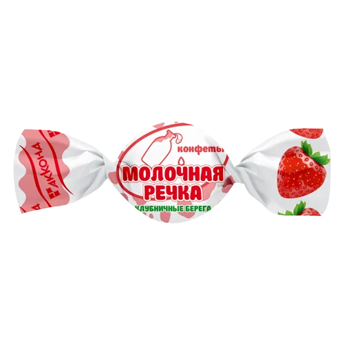 МОЛОЧНАЯ РЕЧКА клубничные берега, 1 кг МОЛОЧНАЯ РЕЧКА клубничные берега, 1 кг